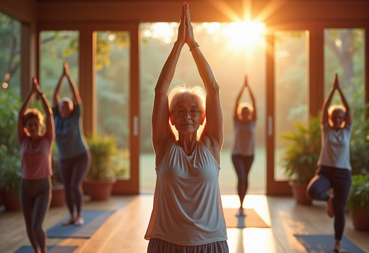 Студія йоги - інтер'єр